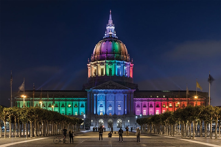 City hall pride