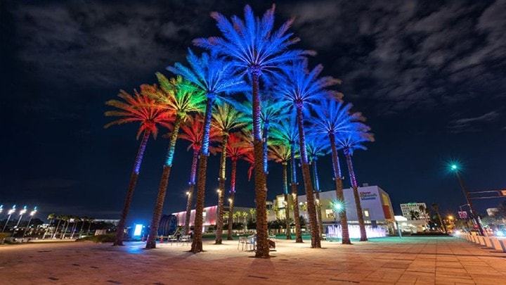 Curtis Hixon Waterfront Park and Riverwalk by Color Kinetics