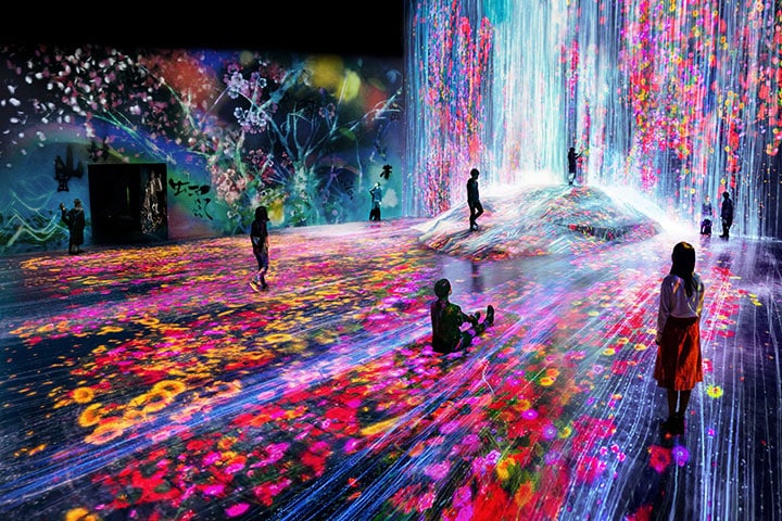 TeamLab borderless art