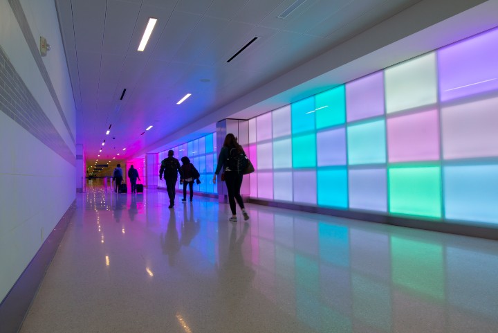 Airport mosaic
