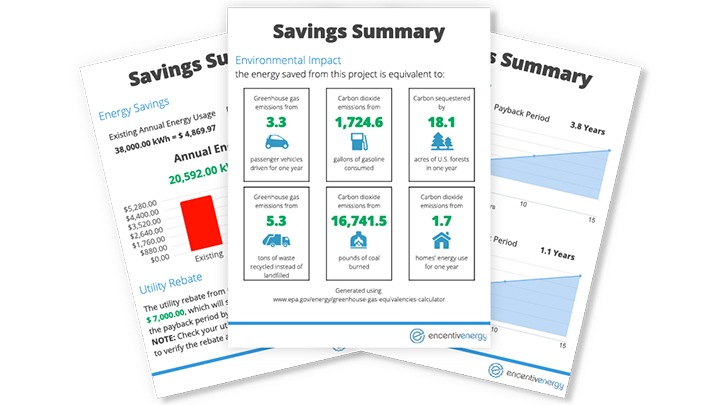 pay back calculator report