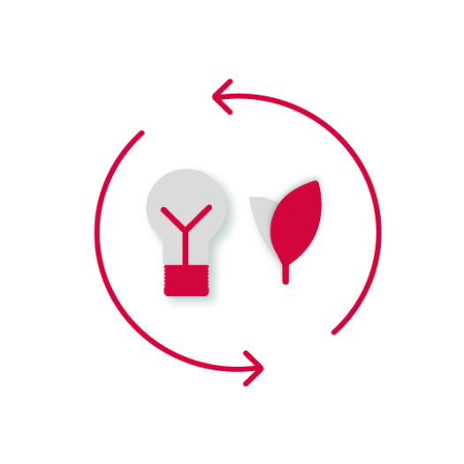 logo of 3D printing sustainability - Contribute to a circular economy