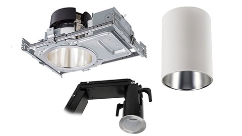 NEW LIGHTOLIER C4L05N LED 4" RECESSED DOWNLIGHT FRAME-IN KIT UNIVERSAL DIMMABLE 