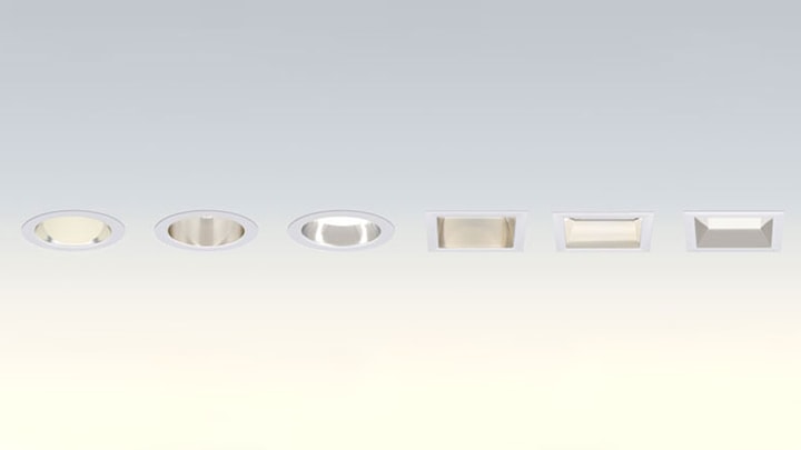 Lightolier Calculite LED downlight products