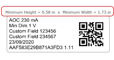 QR Code Size