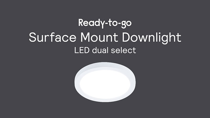 RTG - Lightolier - Surface Mount Downlight LED dual select