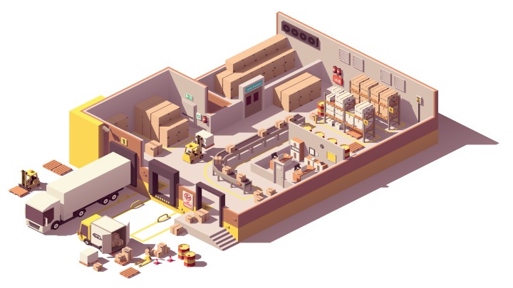 Warehouse Infographic