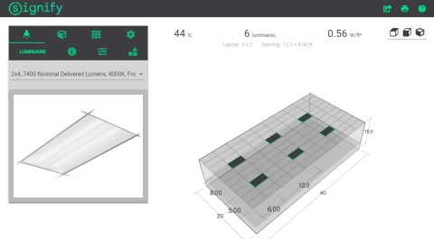 Luxiflux Zonal visual