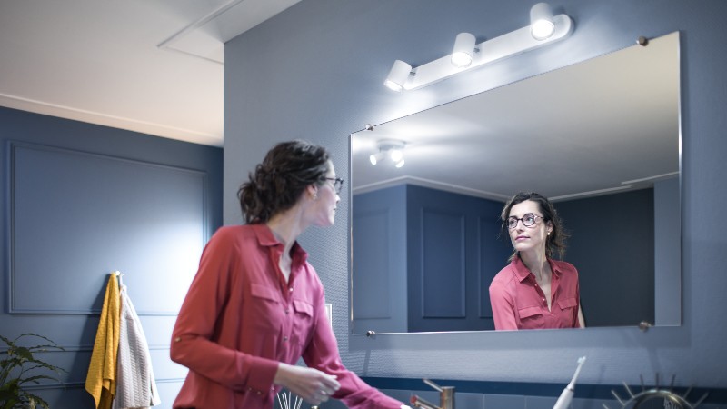 Iluminación para el baño