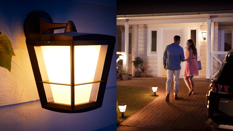 Ogni giorno un caloroso benvenuto con il sensore Philips Hue Outdoor