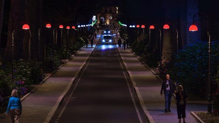 Inaugurata la nuova illuminazione Signify a Bolsena