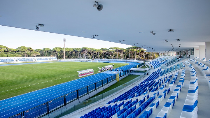 Nuova luce per lo Stadio Bresciani di Viareggio
