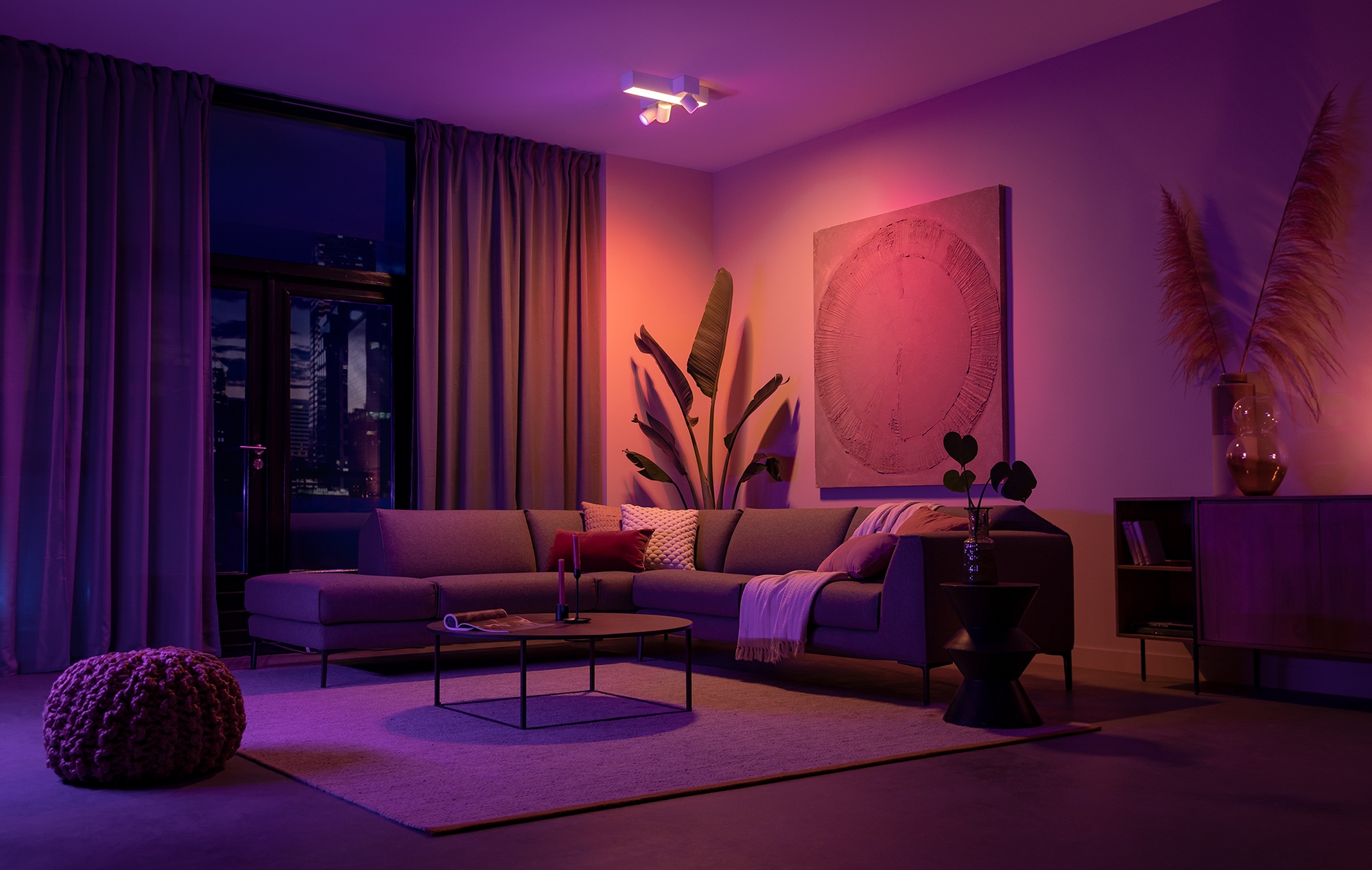 Philips Hue スマート電球 フルカラー 4個セット 電球 蛍光灯 e17