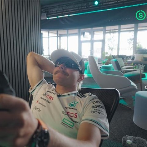 Inside Silverstone club with Valtteri Bottas