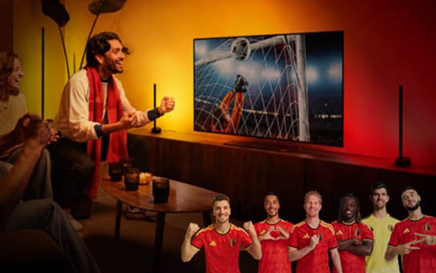 Philips Hue scoort partnership met de Rode Duivels