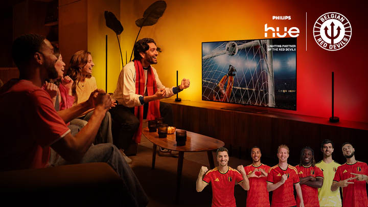 Philips Hue scoort partnership met de Rode Duivels