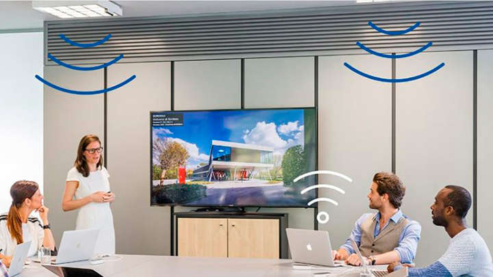 Eerste webinar via LiFi in de wereld