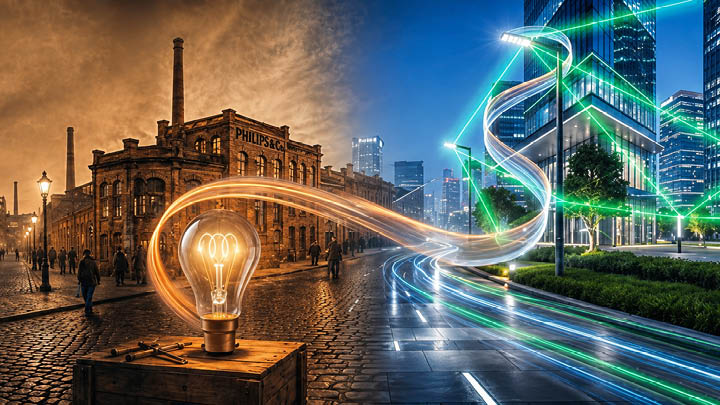 135 jaar licht: gedreven door innovatie en impact