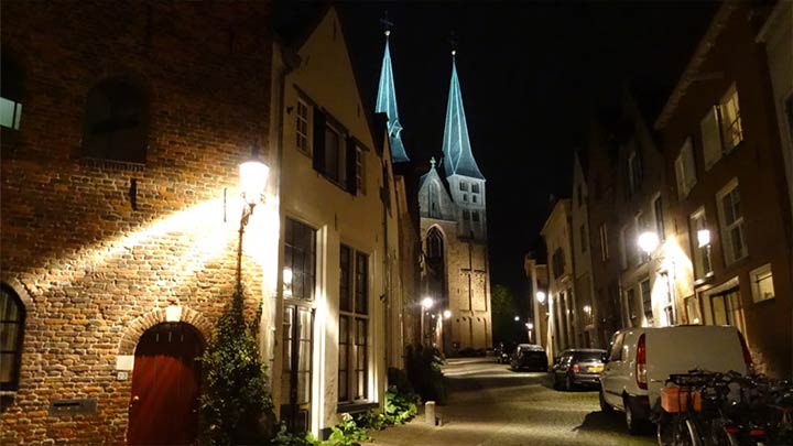 Lichtleidraad binnenstad Deventer