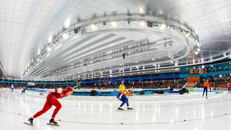 Vernieuwbouw Thialf topwedstrijdhal in Heerenveen