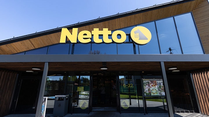 Modernizacja oświetlenia w Netto