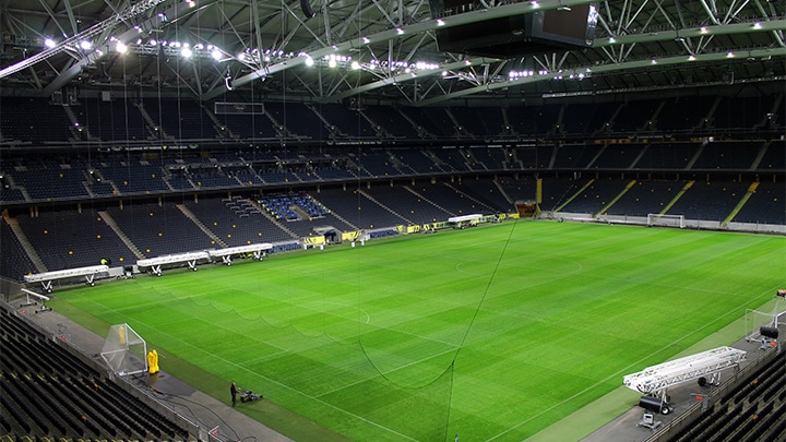 Friends Arena får ny smart belysning