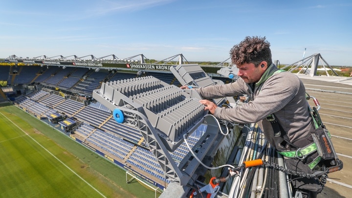 Nyt lys til Brøndby Stadion