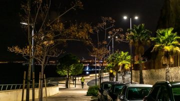 Fahrradwege und Gehwege