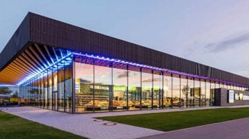Carrefour optimizes shopping experience with circular lighting