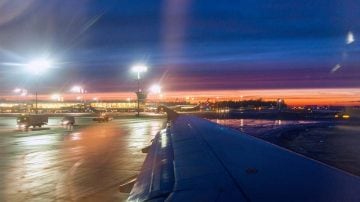 Áreas de estacionamiento de aviones