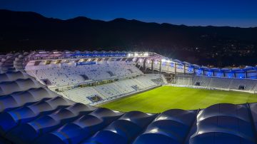 Stade Armand Cesari, l’éclairage au service de l’émotion sportive