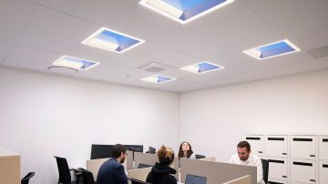 Éclairage pour les bureaux