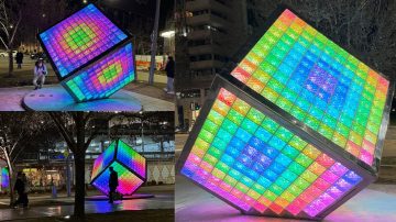 Illumicube 3 cubes combined