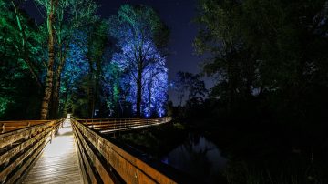 Vukovar promenade Croatia
