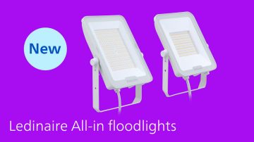 Ledinaire All-in floodlights