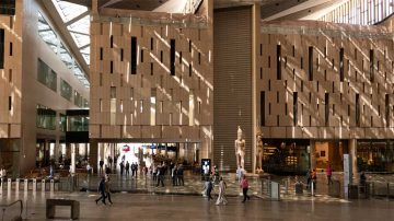 Lighting Egypt's History Near the Pyramids of Giza