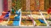 Candy store with bright lighting
