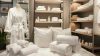 Crisp white lighting in a wellness room