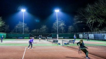 Iluminação esportiva recreativa ao ar livre