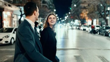 Ruas residenciais e faixas de pedestres