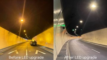 都柏林港隧道採用節能優先 LED 照明升級